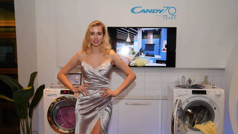 Máy giặt thương hiệu Candy chính thức vào Việt Nam 