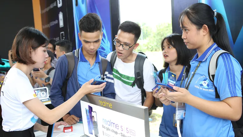 Realme tập trung vào giới trẻ, giới sinh viên
