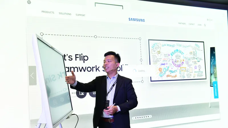 Samsung Flip 2 đem lại trải nghiệm viết và vẽ trực quan như trên giấy