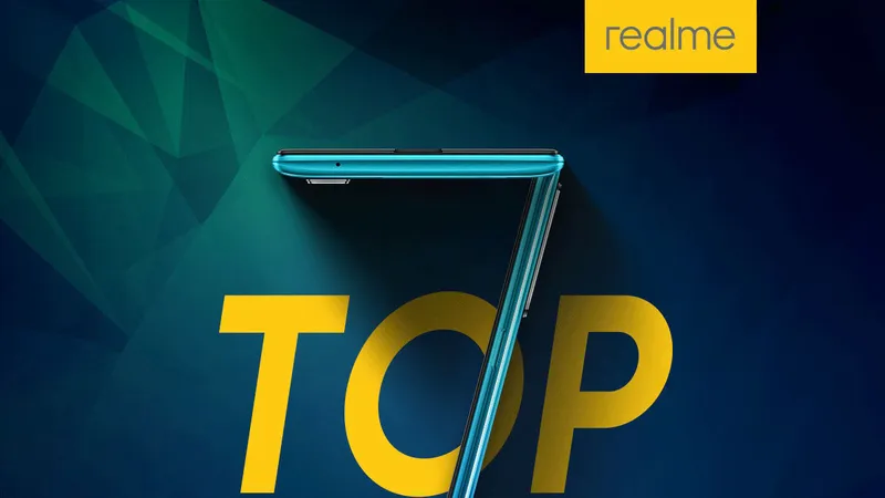 Realme trở thành nhà sản xuất smartphone lớn thứ 7 thế giới