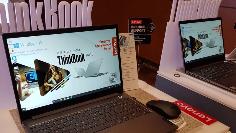 Lenovo ra mắt 2 mẫu laptop ThinkBook 14 và ThinkBook 15 tại Việt Nam 