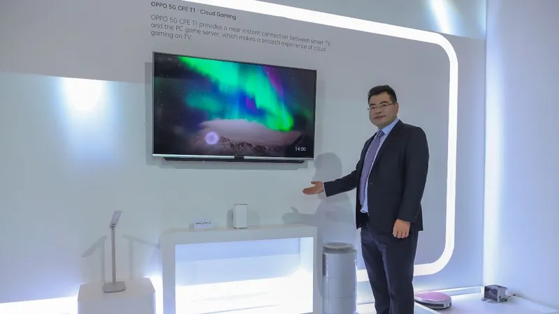 OPPO trình diễn các thiết bị 5G tại Trung tâm Chiến lược APAC ở Kuala Lumpur, Malaysia 