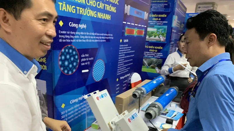 Giới thiệu thiết bị Ewater Engineering tại triển lãm công nghệ