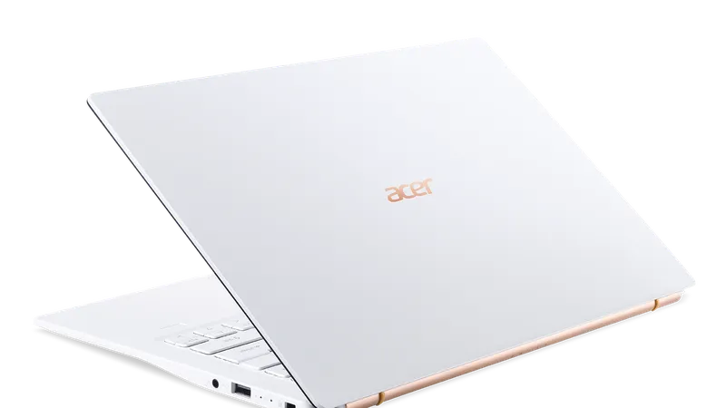 Acer Swift 5 Air Edition laptop siêu nhẹ chỉ 950 gram cùng vi xử lý Intel Core i thế hệ thứ 10