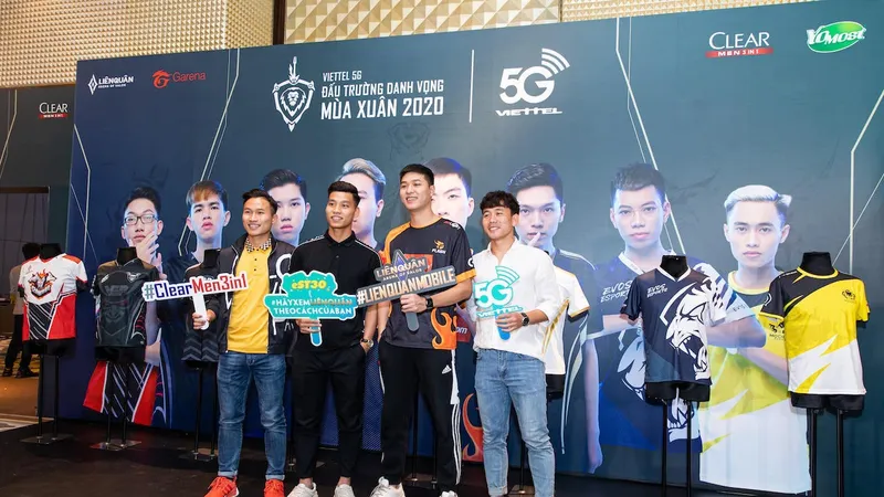 “Viettel 5G Đấu Trường Danh Vọng mùa Xuân 2020” là bộ môn thể thao điện tử Liên Quân Mobile
