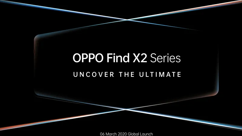Thông báo về sự ra mắt của OPPO Find X2