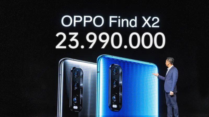Find X2 giá chính thức 23.990.000 đồng cùng quà tặng trị giá gần 8 triệu đồng