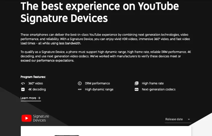 OPPO Find X2 được Youtube công nhận trong danh sách Signature Devices