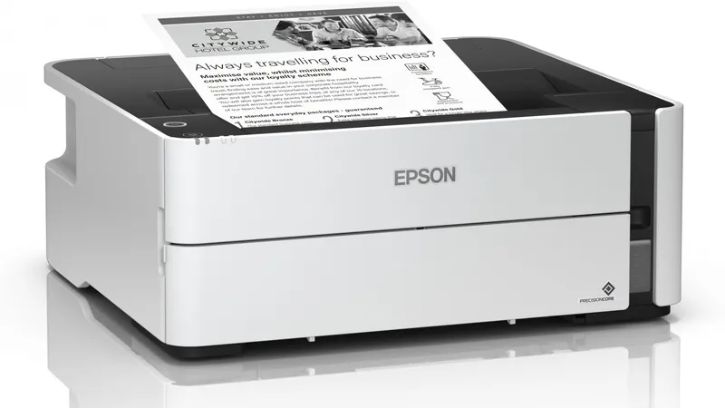 Epson ra mắt dòng máy in đơn sắc EcoTank 