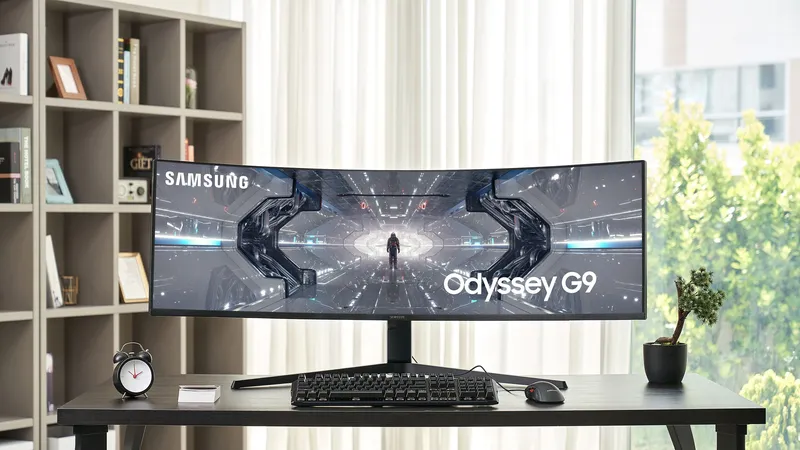  Bộ đôi màn hình gaming cong Odyssey G7 và G9 