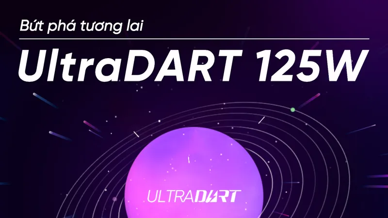 Realme chính thức "chạy đua" công nghệ sạc nhanh UltraDART 125W 