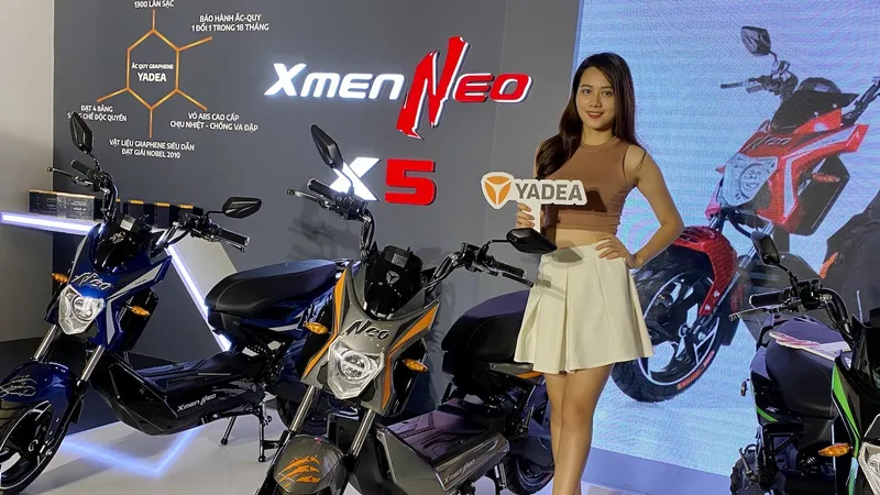 YADEA Xmen Neo với giá 14.990.000 đồng ưu đãi mùa tựu trường