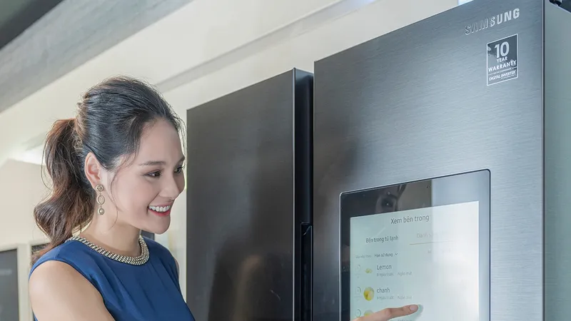Samsung: Loạt sản phẩm gia dụng thông minh, ứng dụng trí tuệ nhân tạo (AI) 