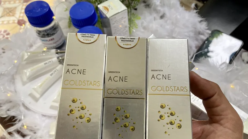 Sản phẩm KH-CN Acne GoldStars 