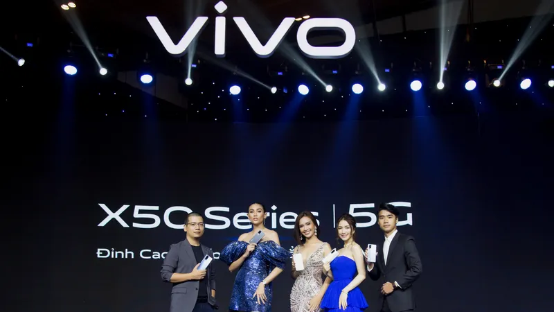 vivo: Dòng smartphone cao cấp X50 Series đã lên kệ tại thị trường Việt Nam