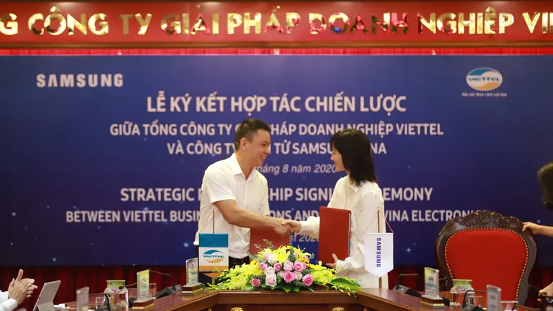 Viettel và Samsung chính thức ký kết hợp tác chiến lược