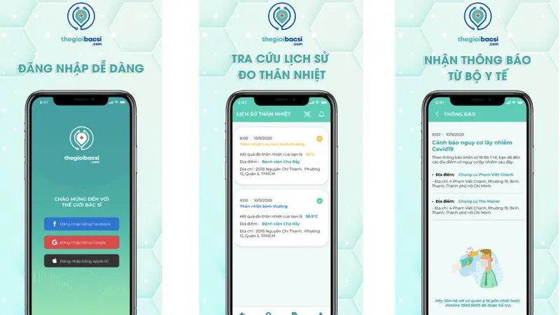 Thế Giới Bác Sĩ với giao diện thân thiện cho người dùng và dễ dàng sử dụng