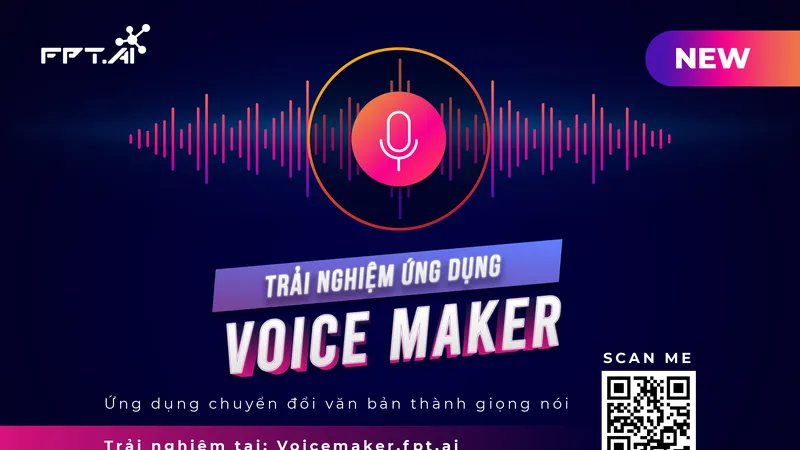 Voice Maker, ứng dụng chuyển đổi văn bản thành giọng nói 
