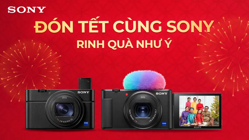 Loạt sản phẩm từ Sony có mức giá ưu đãi nhân dịp đón Xuân mới 