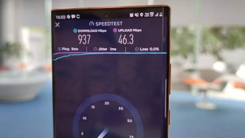 5G Viettel trên Samsung Note20 Ultra 5G 