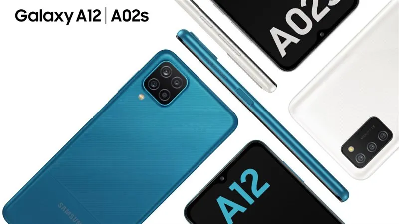  Samsung chính thức ra mắt Galaxy A12 và A02s