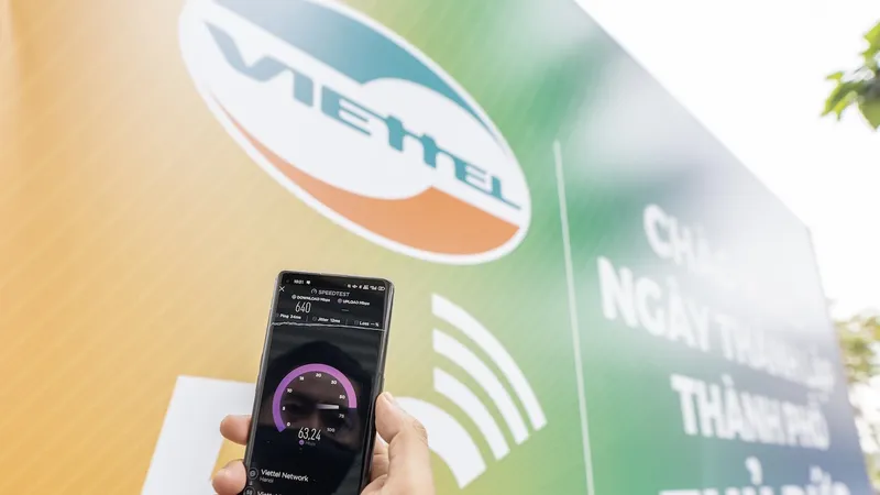 Sóng 5G đã được phát tại khu vực trung tâm thành phố Thủ Đức 