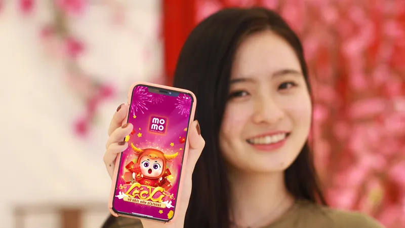 Lắc Xì của MoMo luôn thu hút người tham gai