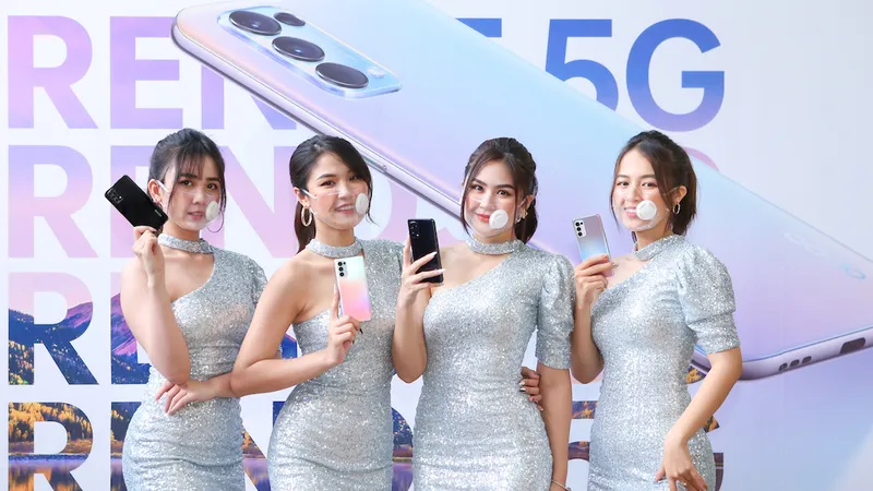 Reno5 5G đã được ra mắt tại TPHCM
