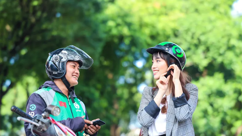 Gojek hiện đang kết nối hàng triệu người dùng tại TPHCM và Hà Nội 