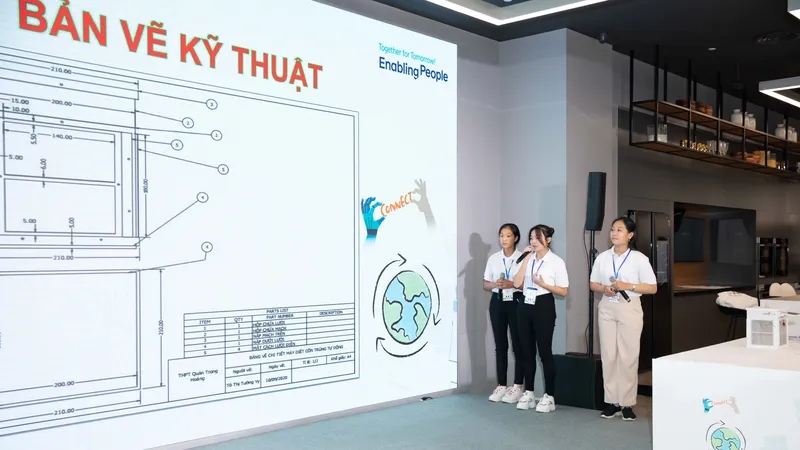 Cuộc thi Solve For Tomorrow khuyến khích khả năng sáng tạo của học sinh 