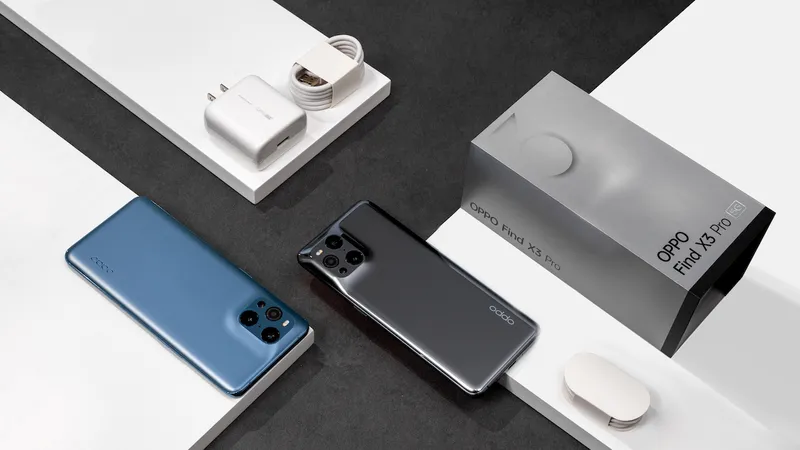Find X3 Pro 5G đầy đủ phụ kiện kèm theo
