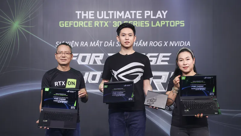 ROG tiếp tục mang đến những sản phẩm đầy sáng tạo và mạnh mẽ