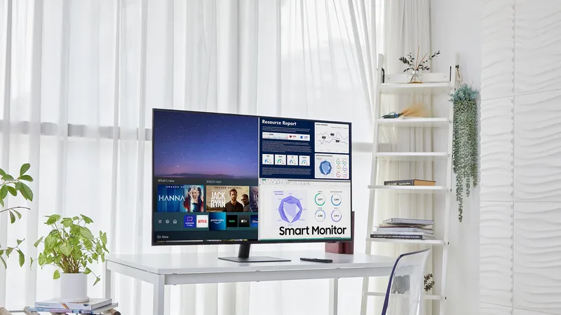 Samsung ra mắt loạt sản phẩm màn hình Smart Monitor 