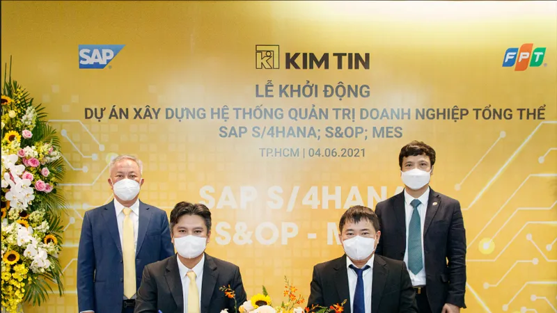 Tập Đoàn Kim Tín và Tập đoàn FPT đã chính thức ký kết hợp đồng 