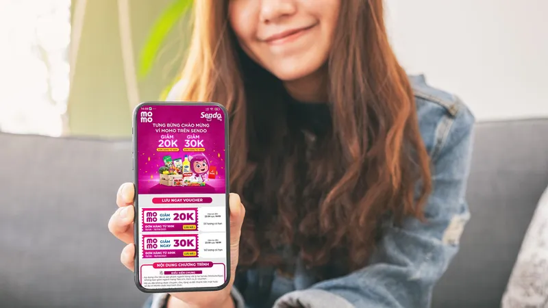 MoMo trở thành kênh thanh toán chính thức của Sendo 
