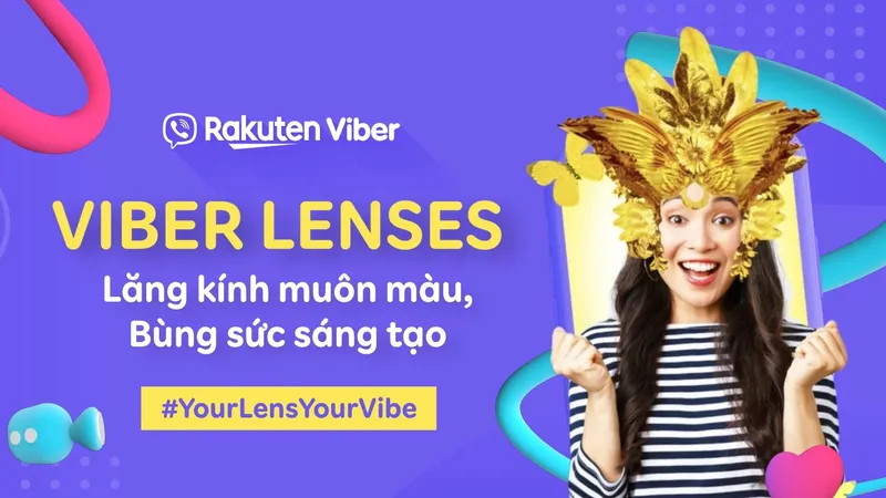 Tính năng Viber Lenses trên Viber mang trải nghiệm cá nhân cho người dùng