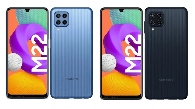 Samsung Galaxy M22: Smartphone tầm trung nổi bật nhất trong phân khúc 