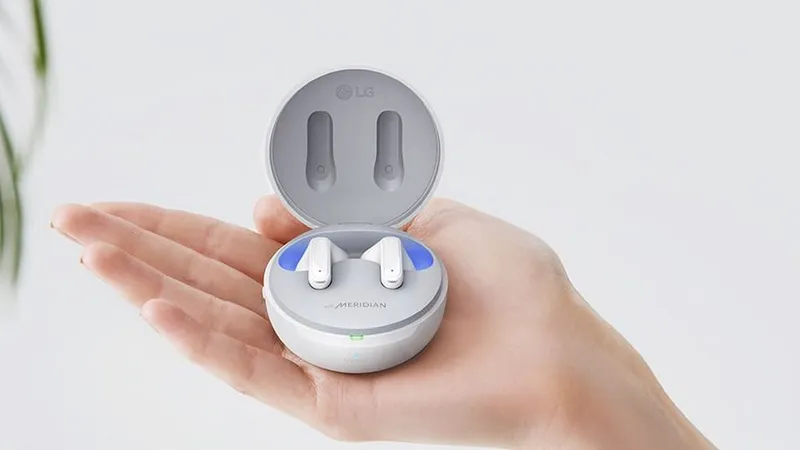 LG ra mắt loạt mẫu tai nghe không dây TONE Free 