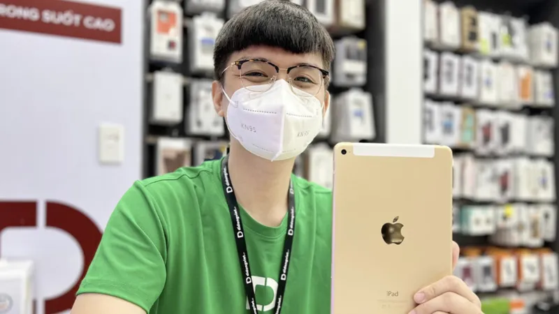 iPad mini 4 chỉ còn dưới 6 triệu đồng