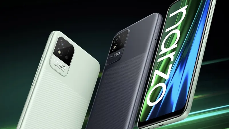 realme Narzo 50, một trong những sản phẩm mới của realme