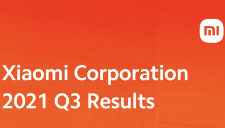 Xiaomi công bố báo cáo tài chính mới nhất