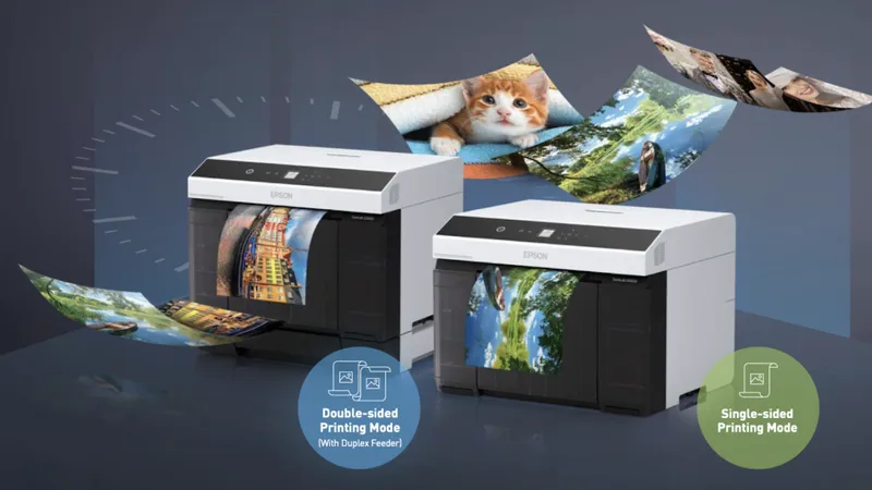 Epson SureLab SL-D1030, máy in ảnh minilab đầu tiên in được hai mặt