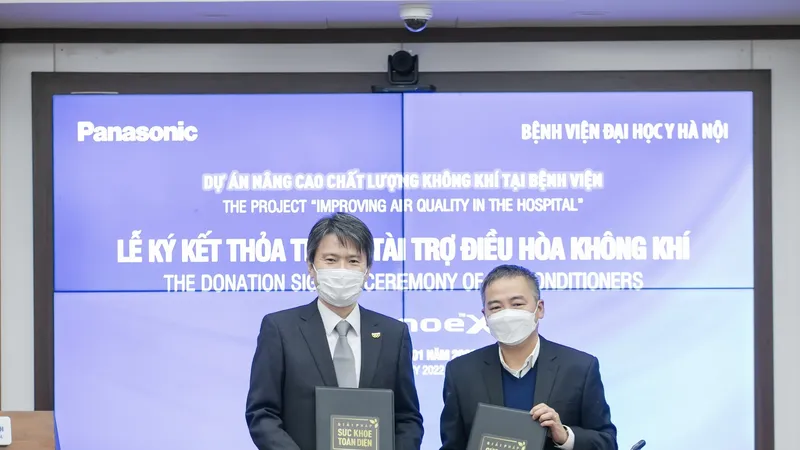  Panasonic đã khởi động dự án “Nâng cao chất lượng không khí tại Bệnh viện”