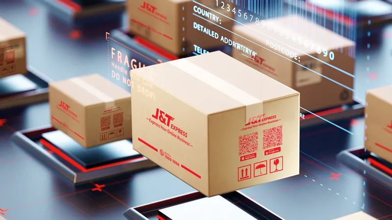 J&T Express đã ứng dụng nhiều công nghệ hiện đại như hệ thống phân loại thông minh DWS