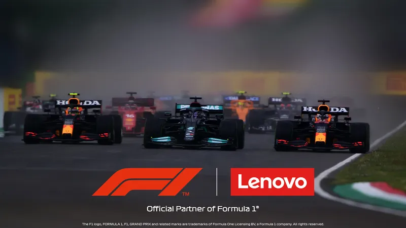 Lenovo là đối tác chính thức của Formula 1 cho mùa giải 2022 