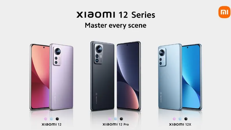 Xiaomi giới thiệu bộ ba smartphone mới 