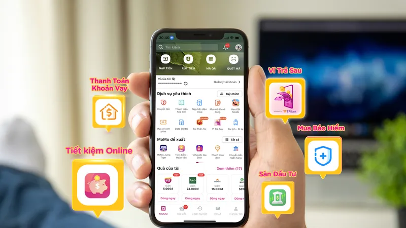 Dich vụ Tài chính - Bảo hiểm trên MoMo ngày càng tiện lợi