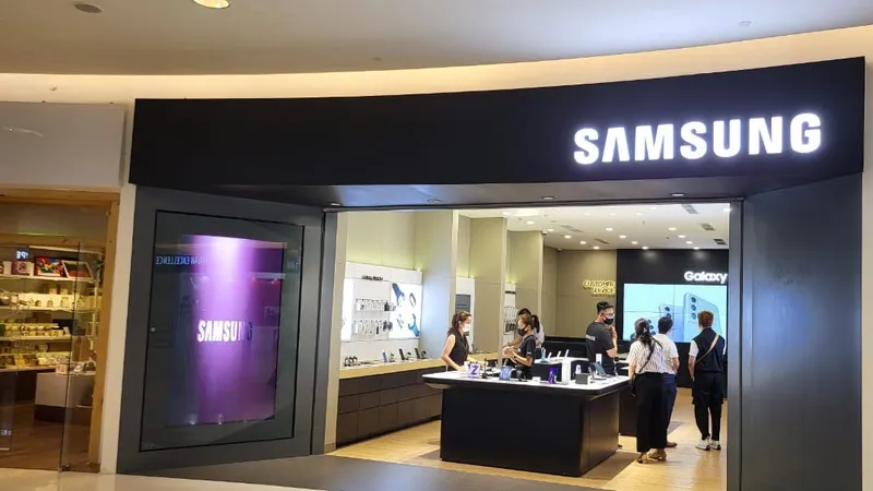 Một góc Samsung Samcenter