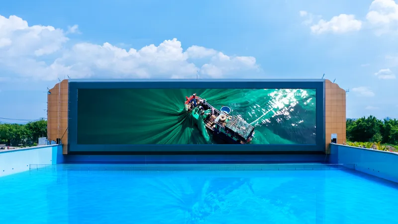 Màn hình LED dòng XAT tại Công viên nước The Amazing Bay