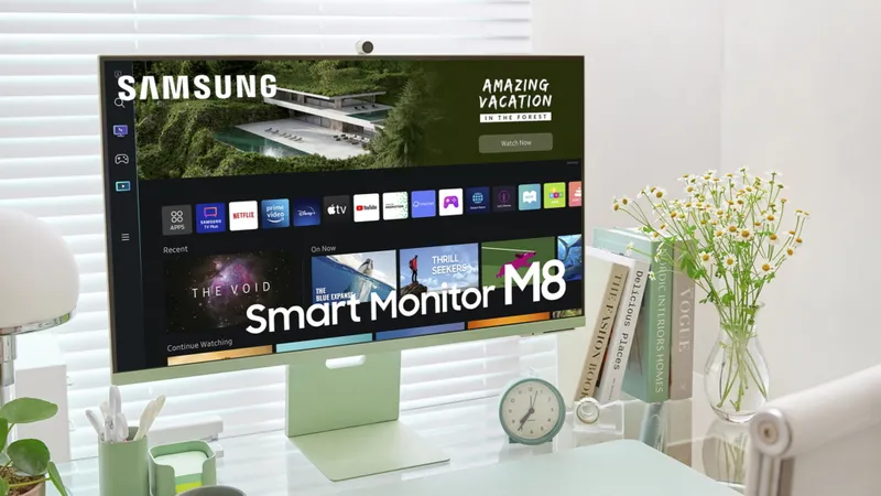 Màn hình thông minh Samsung là chiếc màn hình đa năng với Smart Hub hoàn thiện 